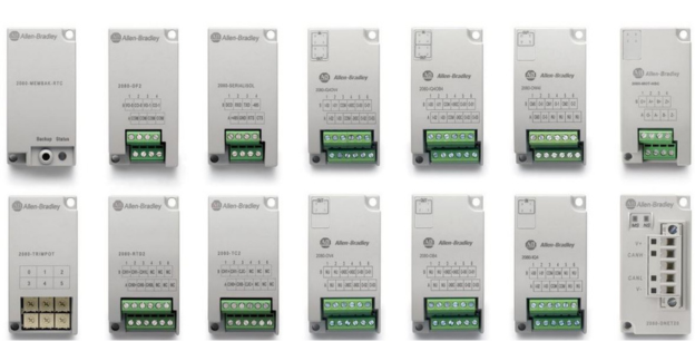 Micro800 PLC 外掛模組和配件